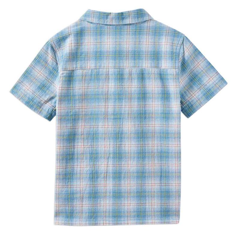 Milky Dusty Check Shirt 2-7Y image number 2